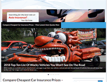 Tablet Screenshot of carinsurancezoom.org